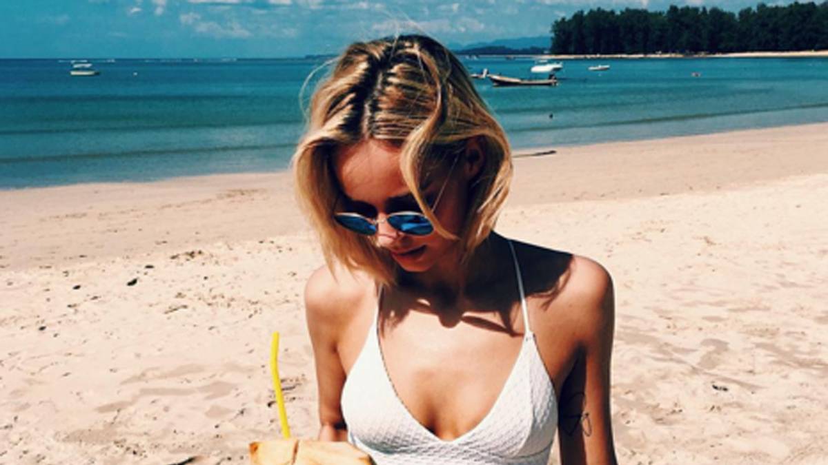 Auch im Bikini macht Alpert eine gute Figur