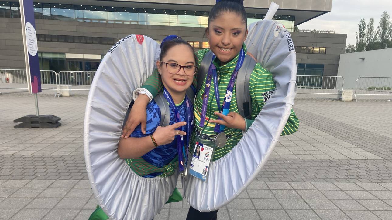 Maria Jose Pers und Estrella Castanieta Foronda sind aus Bolivien