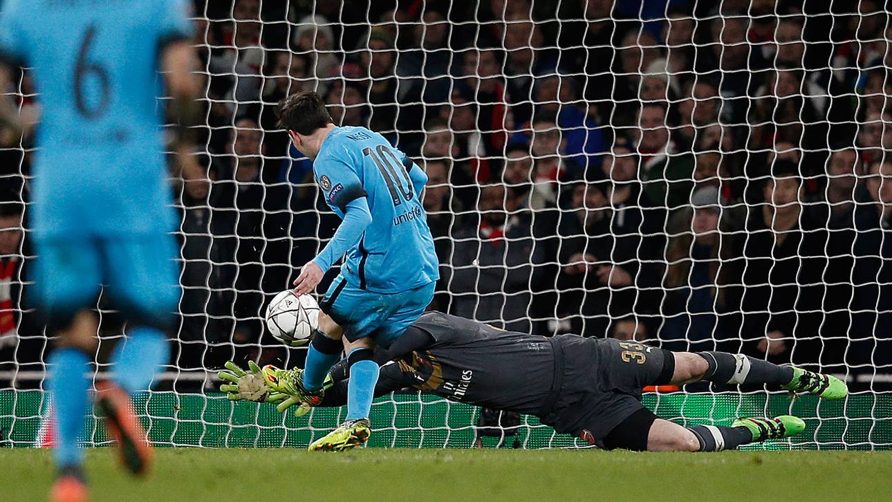 Daten: Messi schlägt „Albtraum“ Cech