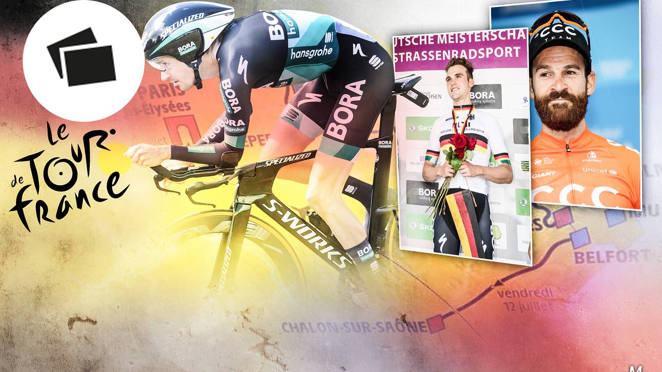 Die Deutschen bei der Tour