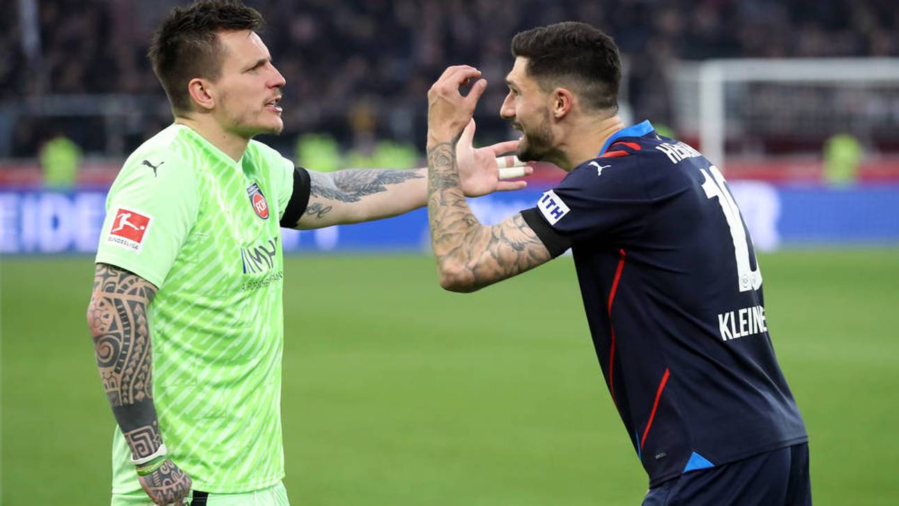 Da standen sie noch gemeinsam auf dem Platz: Kevin Müller und Tim Kleindienst