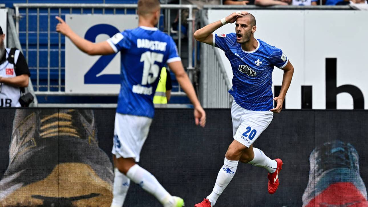 Eigentor und Rot! Darmstadt patzt