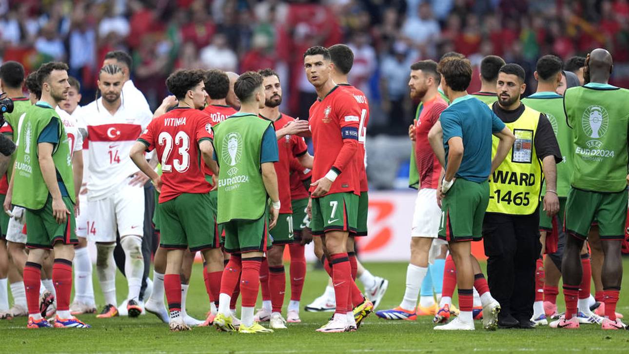Ordner grätscht Portugal-Star um