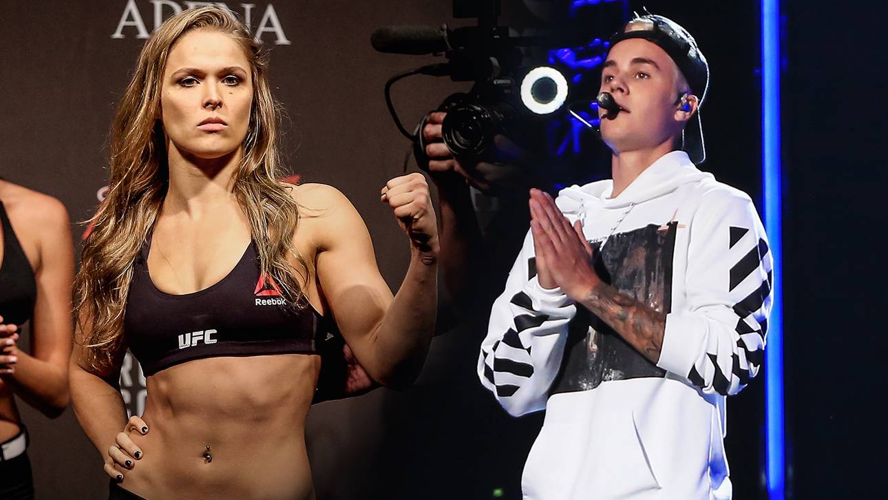 Rousey sauer auf Rüpel Bieber