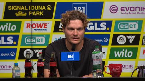 Auf der Pressekonferenz nach dem Spiel von Borussia Dortmund gegen den 1. FC Köln spricht Edin Terzic über Donyell Malen.
