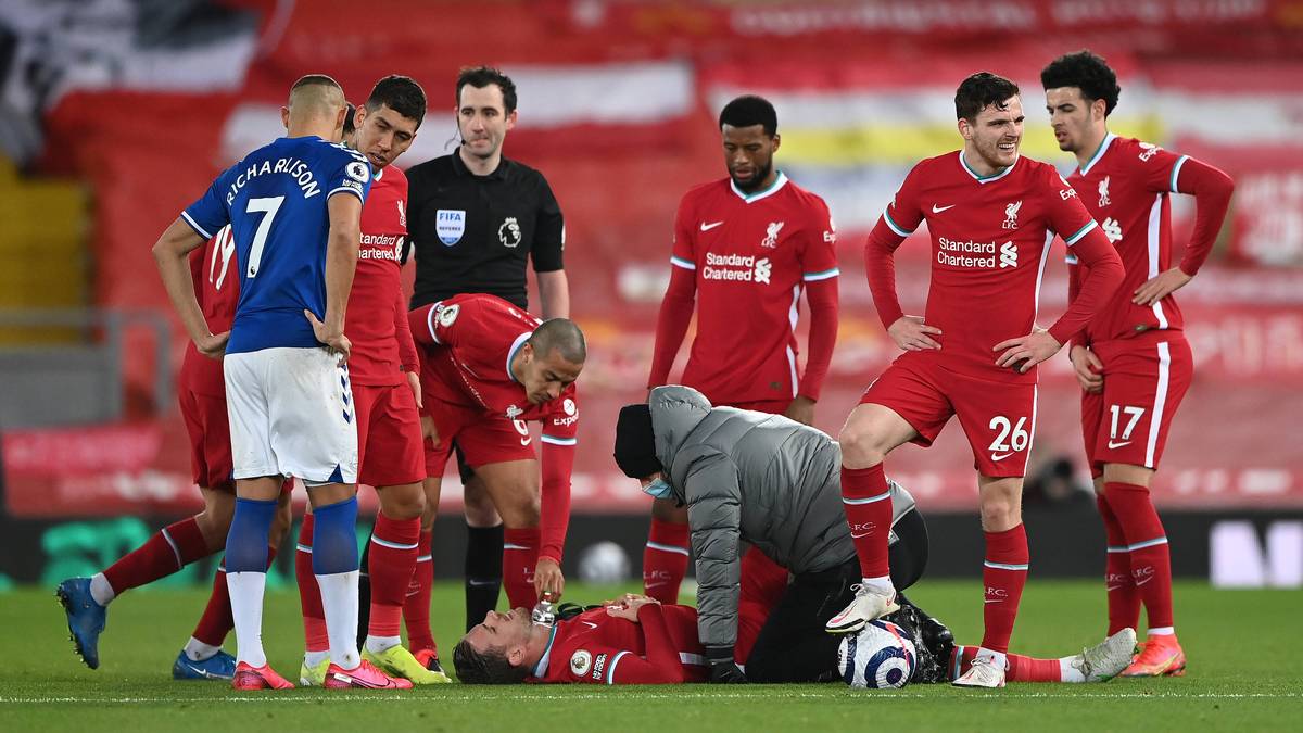 Bitterer Moment für den FC Liverpool: Auch Kapitän Jordan Henderson ist nun verletzt