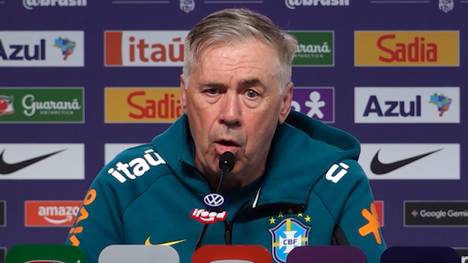 Carlo Ancelotti gibt auf einer Pressekonferenz Auskunft über den Gesundheitszustand von Superstar Neymar. Zudem äußert er sich zu einer möglichen Nachnominierung. 