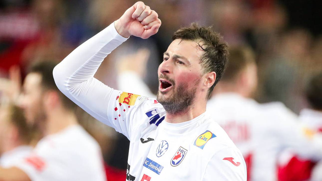 Domagoj Duvnjak steht mit Kroatien im WM-Halbfinale