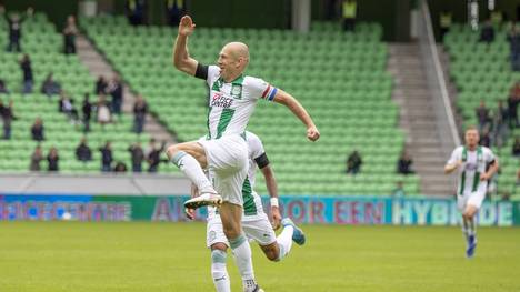 Arjen Robben traf gegen Arminia Bielefeld
