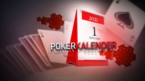 Der Pokerkalender 2021 ist noch mäßig gefüllt