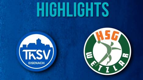 Die Highlights der Partie ThSV Eisenach - HSG Wetzlar aus der Handball-Bundesliga im Video.