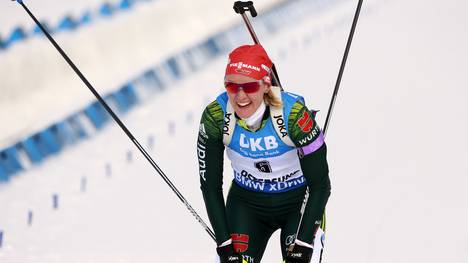 Biathlon-WM in Östersund: Einzelrennen ohne Herrmann, aber mit Dahlmeier,  Denise Herrmann gewann bei der WM das Verfolgungsrennen