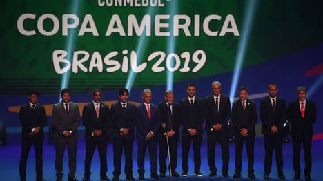Die Copa America wird 2019 in Brasilien ausgetragen