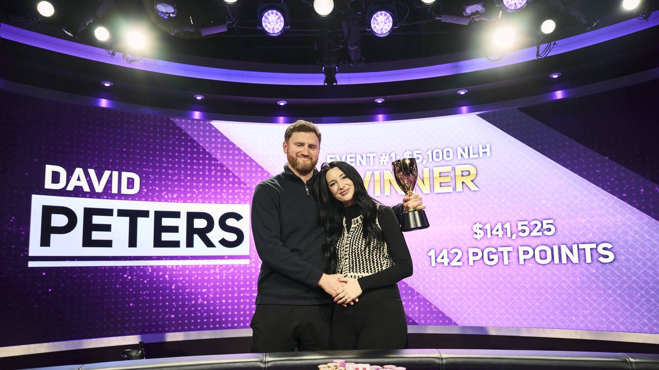 David Peters und seine Partnerin Hayley Hanna