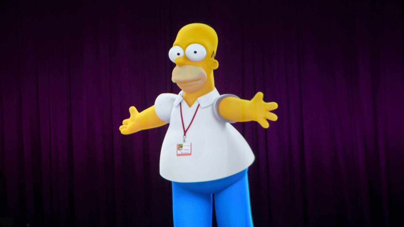 Homer Simpson in die Hall of Fame