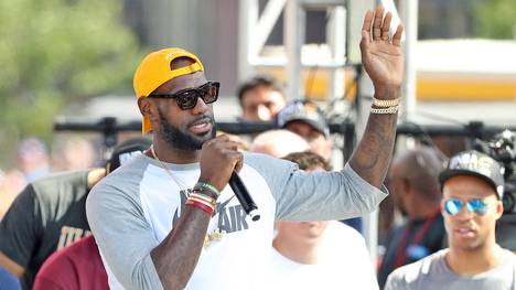 LeBron James gewann mit den Cleveland Cavaliers den NBA-Titel