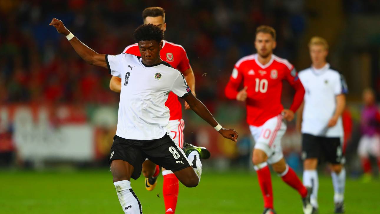 Alaba gegen Deutschland dabei