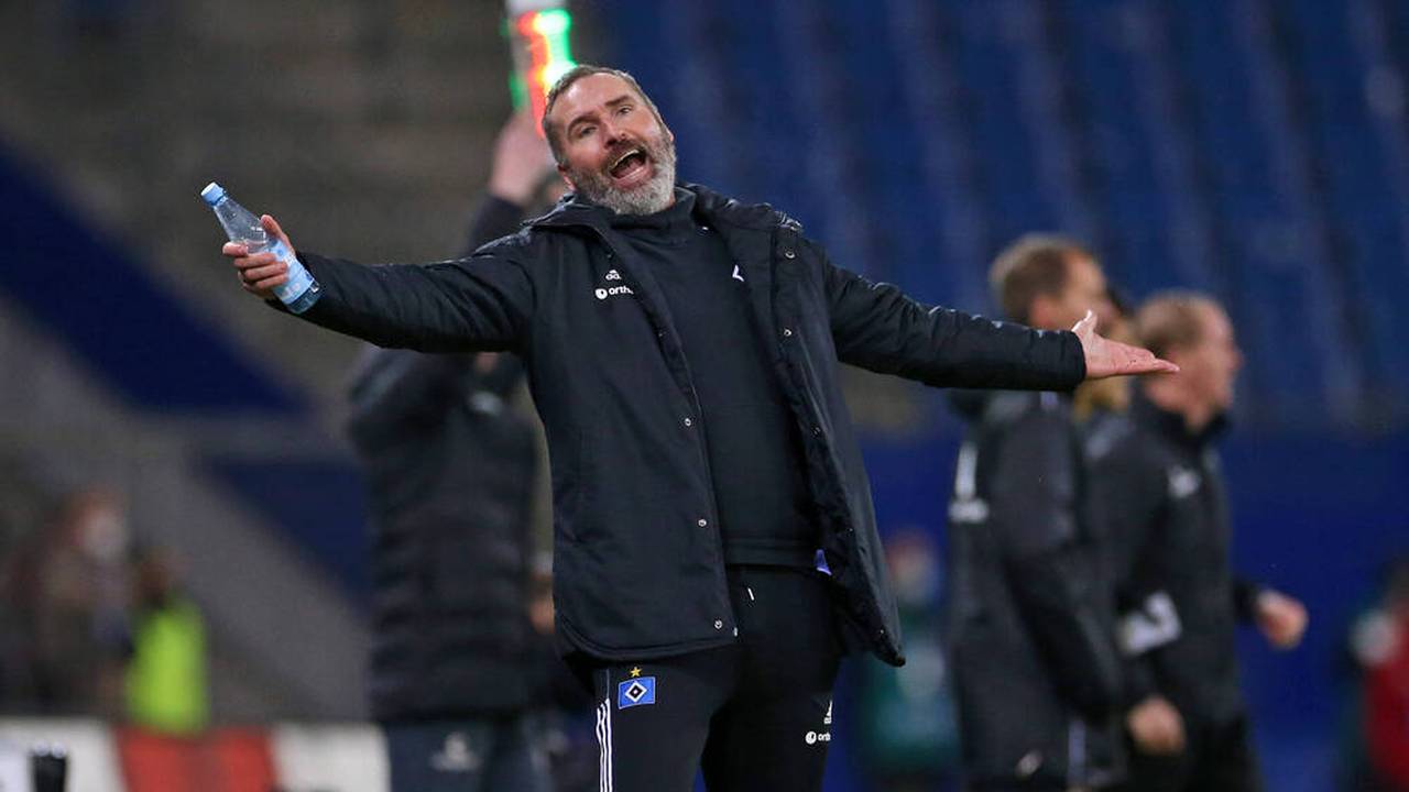 „Halt die Fresse“: HSV-Trainer Tim Walter läuft im Derby heiß