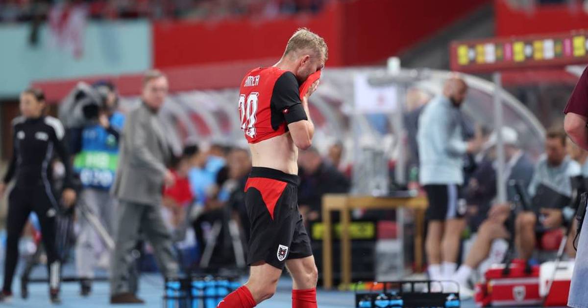 Bayern star Laimer sent off in World Cup dress rehearsal!