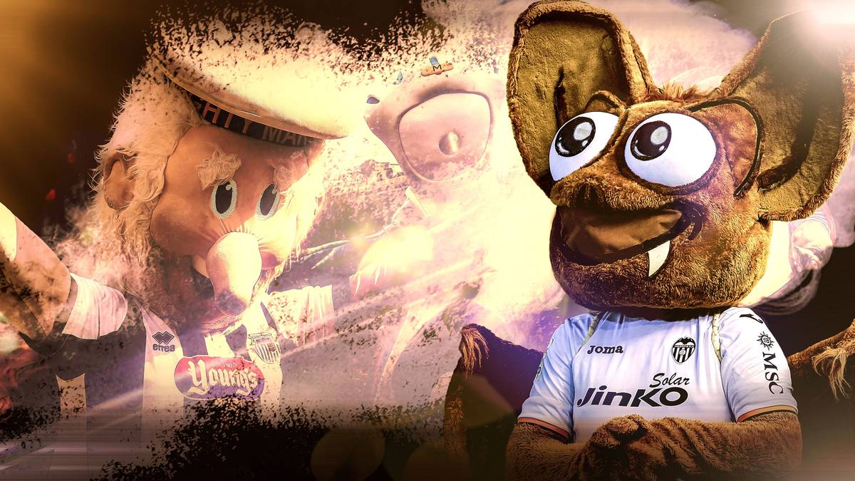 Boiler Man reiht sich ein in eine ganze Riege von sensationellen Vereinsvertretern - von hässlich bis lustig. SPORT1 zeigt die kuriosesten Maskottchen