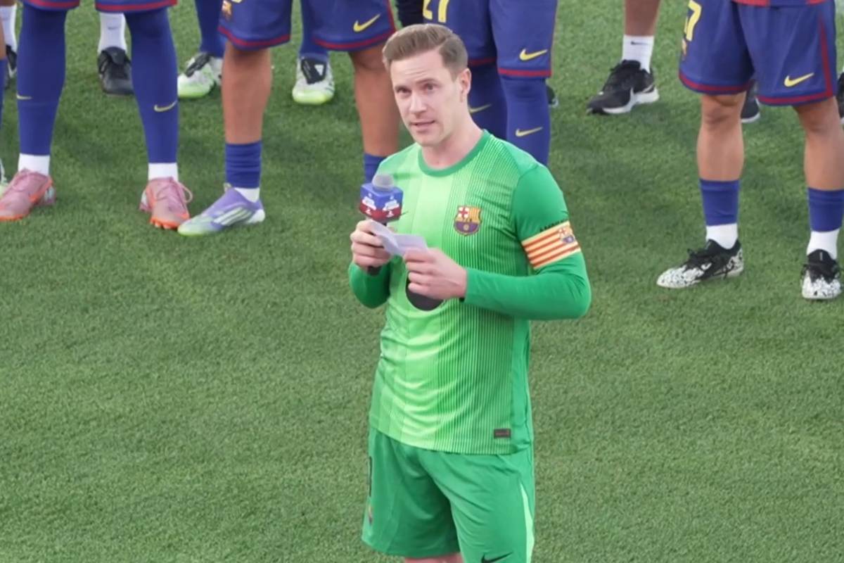Nach den Unstimmigkeiten mit dem FC Barcelona blickt Marc-André ter Stegen wieder nach vorne. Der Torhüter, der wieder als Kapitän installiert wurde, freut sich auf die neue Saison.
