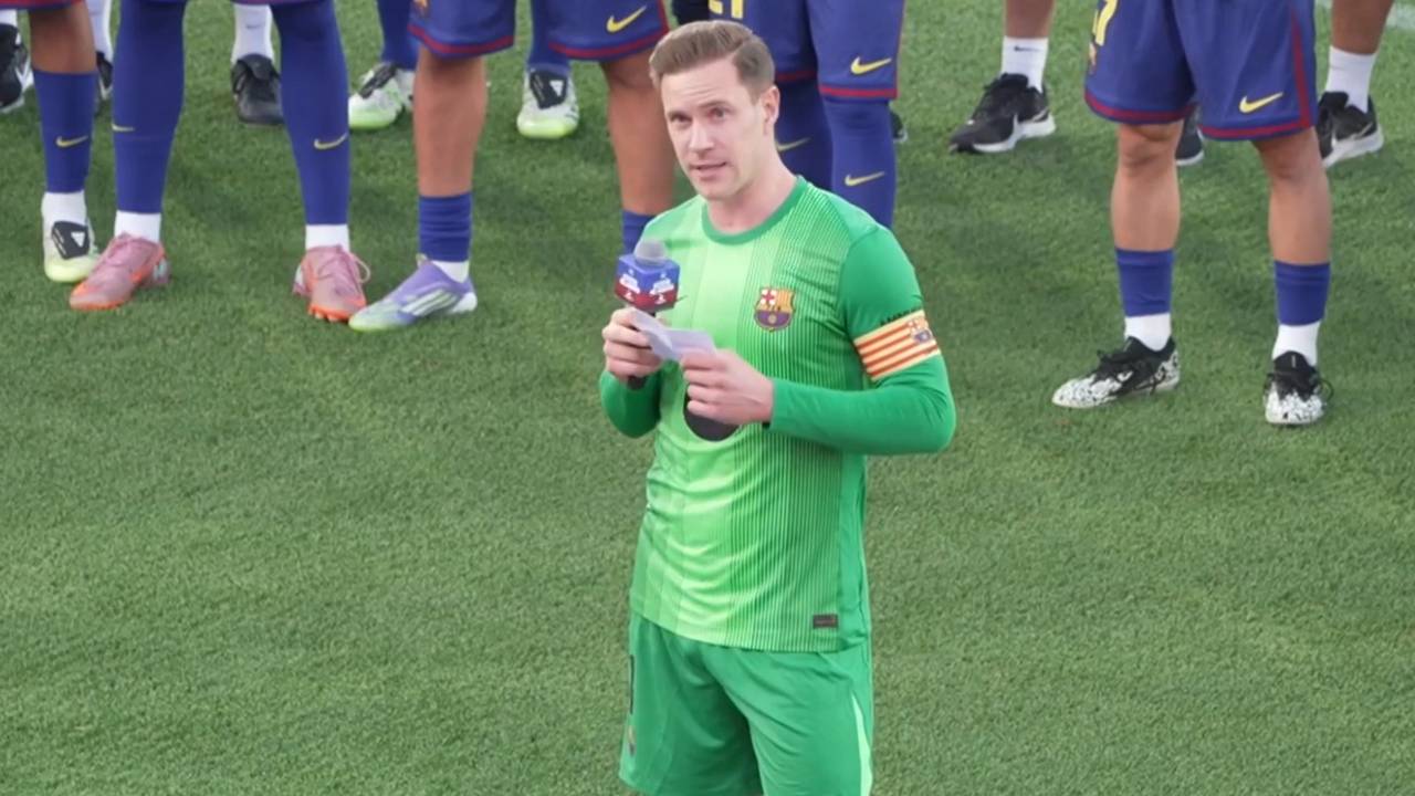 Ter Stegen spricht vor den Barca-Fans