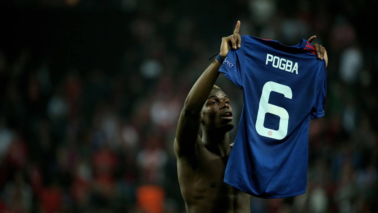 Pogba kopiert Messis Trikot-Jubel