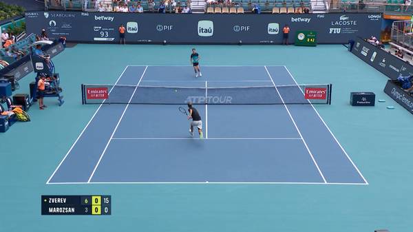 Überragende Vorstellung: Hier stürmt Zverev ins Halbfinale