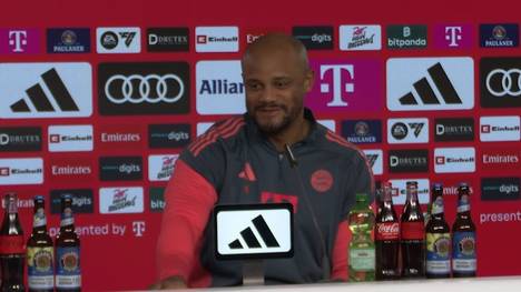 Im Netz viral gehende Social-Media-Videos über Vincent Kompanys angebliche „Aura“ sorgen derzeit für Gesprächsstoff. Der Bayern-Trainer reagiert darauf mit einer ordentlichen Portion Humor und verweist auf seinen Co-Trainer.