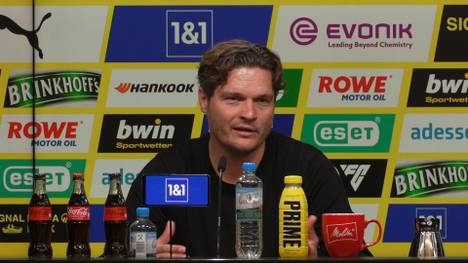 Borussia Dortmund rotiert gegen den FC Augsburg fast komplett durch. Trainer Edin Terzic gibt nach dem Spiel ein Update über die angeschlagenen Spieler.