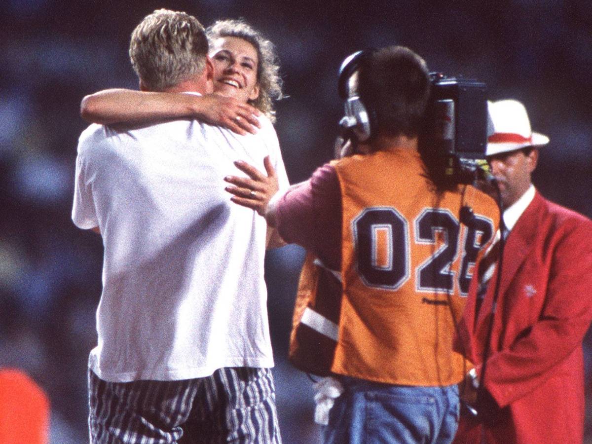 Der größte Moment einer deutschen Leichtathletik-Gigantin