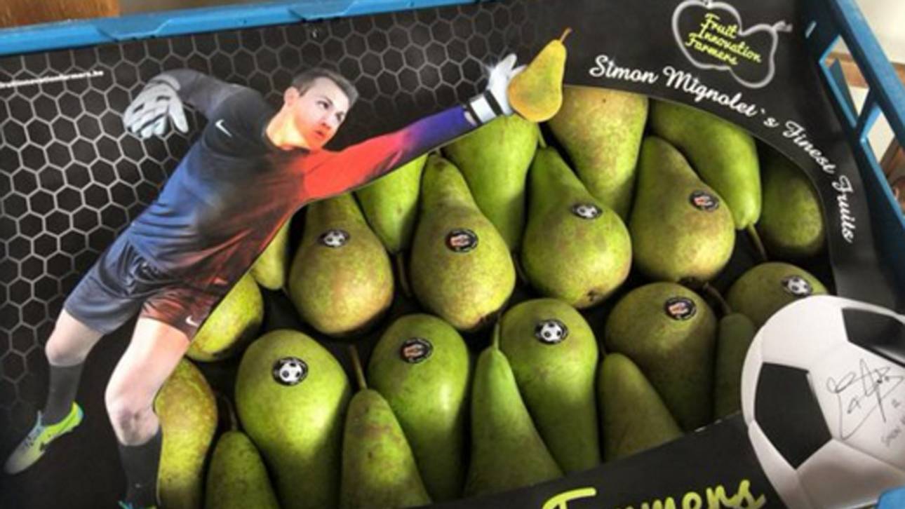 Liverpool-Keeper wirbt für Birnen