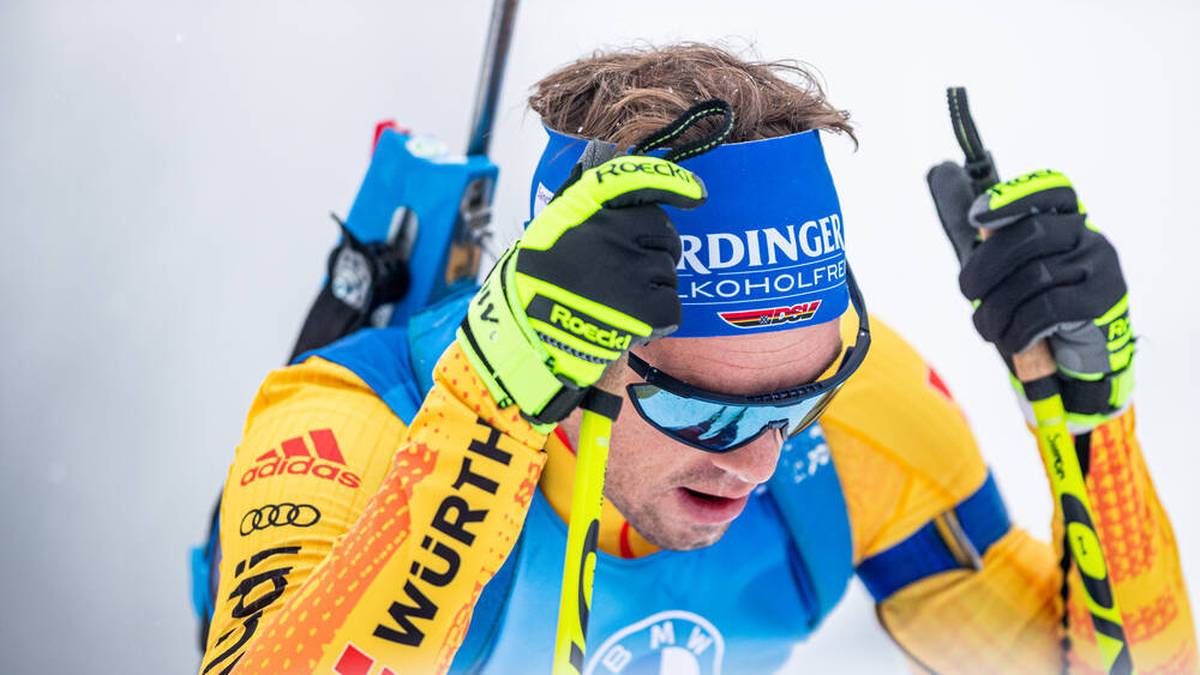 Simon Schempp quälte sich beim Weltcup in Oberhof vergeblich