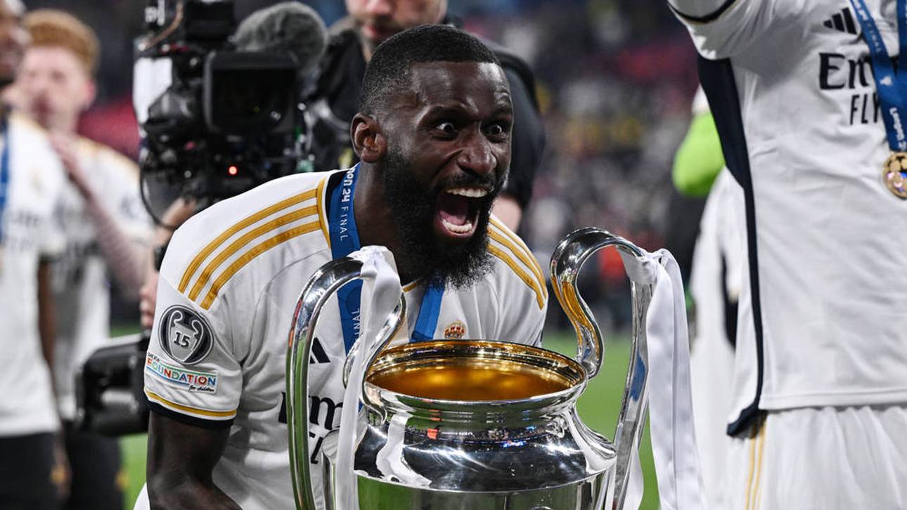 Antonio Rüdiger gewann am Samstag zum zweiten Mal die Champions League