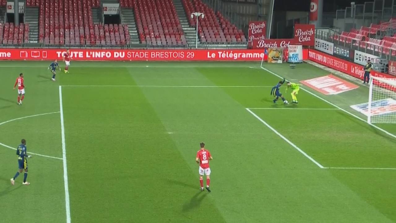 Stade Brest - Olympique Lyon (2:3) Tore und Highlights | Ligue 1