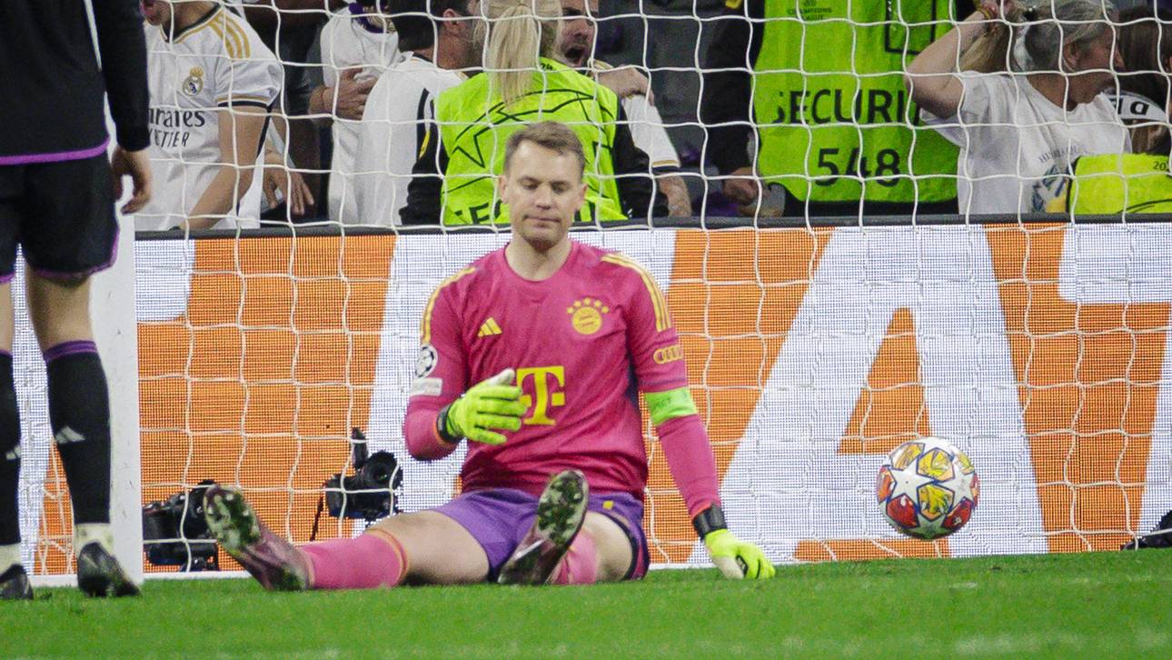 Manuel Neuer war die Enttäuschung nach seinem Patzer gegen Real Madrid anzusehen