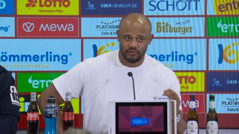 Jamal Musiala scheint sich gegen Mainz den Verletzungsfrust von der Seele zu schießen. Sein Trainer, Vincent Kompany, freut sich mit dem Bayern-Juwel. Doch trotzdem ist immer noch Vorsicht geboten.