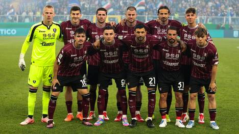 Teamfoto der US Salernitana