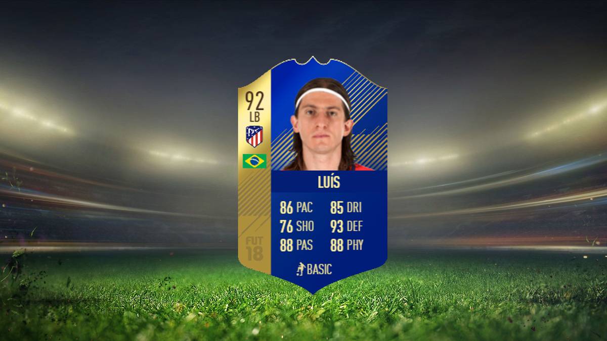 Filipe Luís 92 - Atletico Madrid