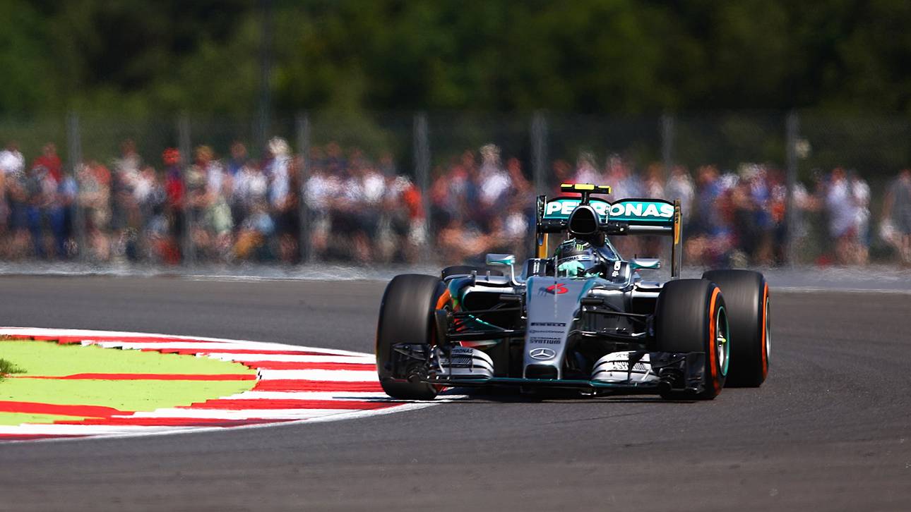 Rosberg hält Hamilton auf Distanz