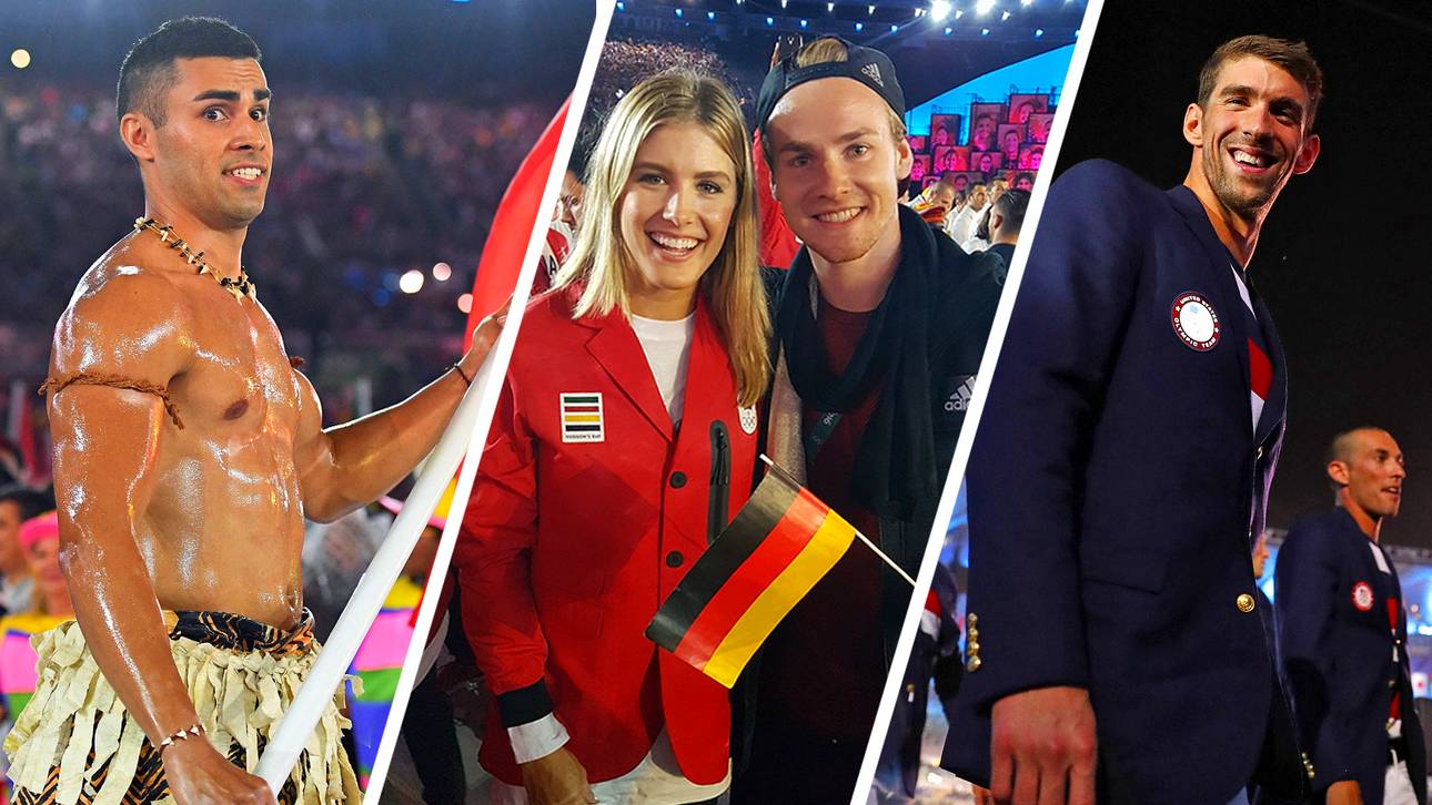 Kuriose Szenen bei der Eröffnung