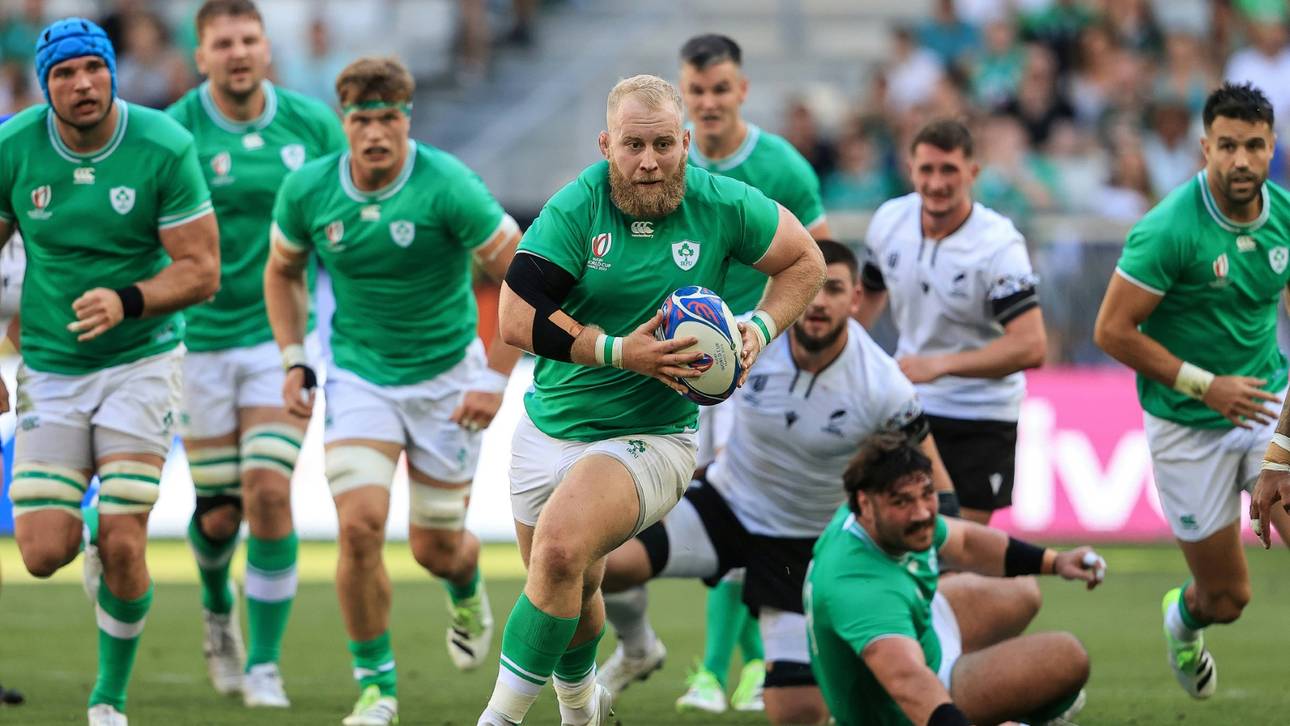 Rugby-WM: Mitfavorit Irland demontiert Rumänien