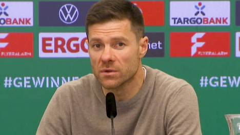 Kölns Innenverteidiger Dominique Heintz wirft Spielern von Bayer Leverkusen nach dem Pokal-Aus Arroganz vor. Darauf reagiert Bayer-Coach Xabi Alonso auf der PK.