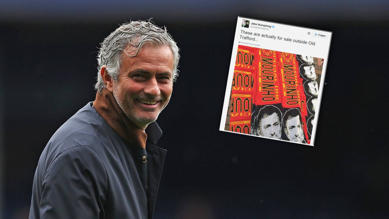 Mourinho-Schals am Old Trafford