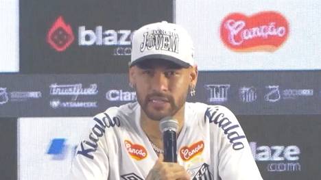 Nach seinem Saudi-Arabien-Abenteuer kehrt Neymar zu seinem Jugendverein FC Santos zurück. "Als ich hier ankam, spürte ich die Liebe der Fans und des Klubs", so der 32-Jährige.