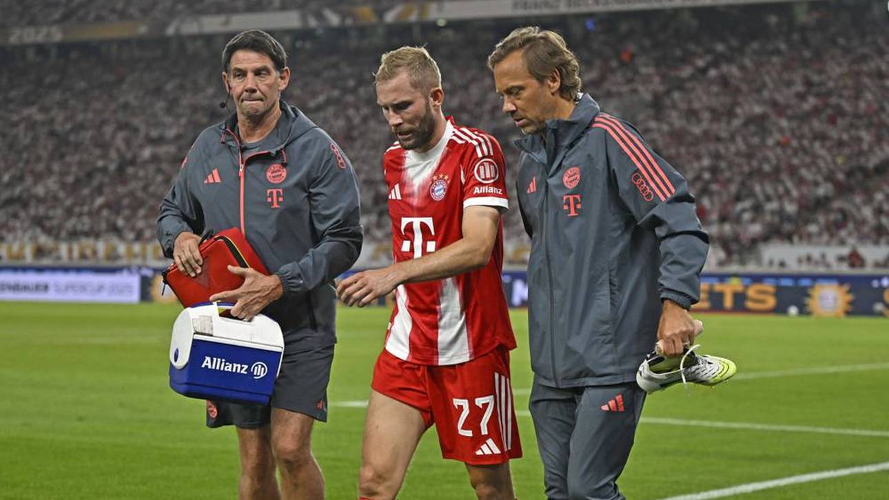 Konrad Laimer verlässt den Platz