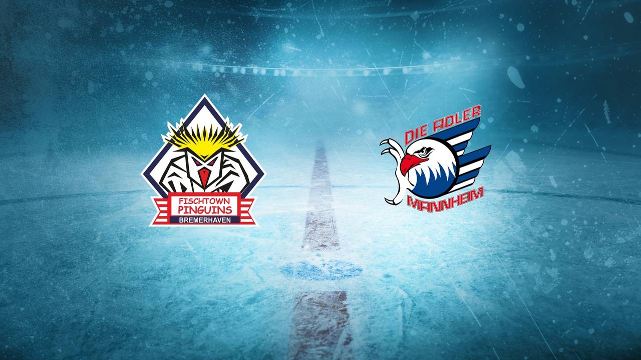 Pinguins Bremerhaven - Adler Mannheim | DEL-Highlights