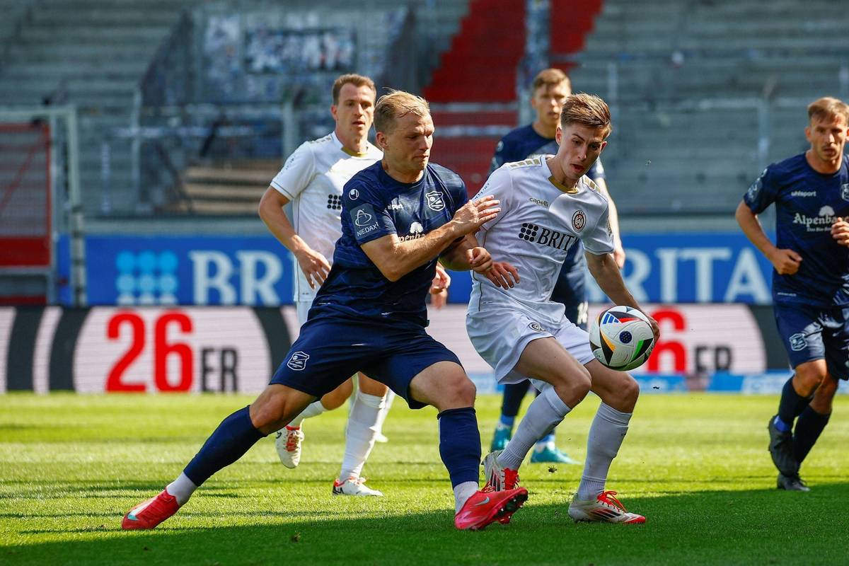 3. Liga: Unterhaching erster Absteiger