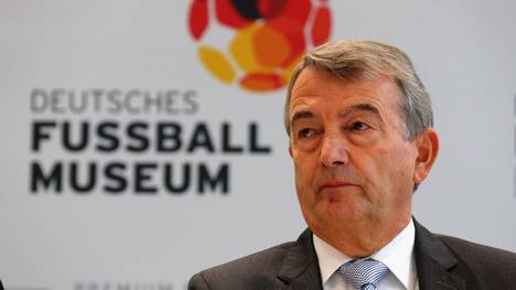 Wolfgang Niersbach bei der Vorstellung des Deutschen Fußballmuseums in Dortmund