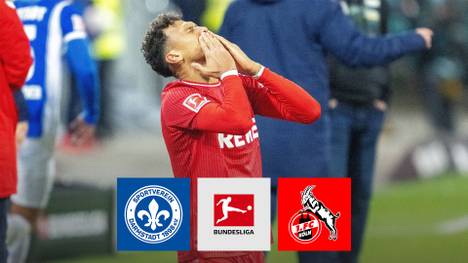 Dem 1. FC Köln gelingt im Auswärtsspiel bei Darmstadt 98 ein wichtiger Befreiungsschlag im Abstiegskampf. Davie Selke wird zum Matchwinner - und jubelt sichtlich emotional. 